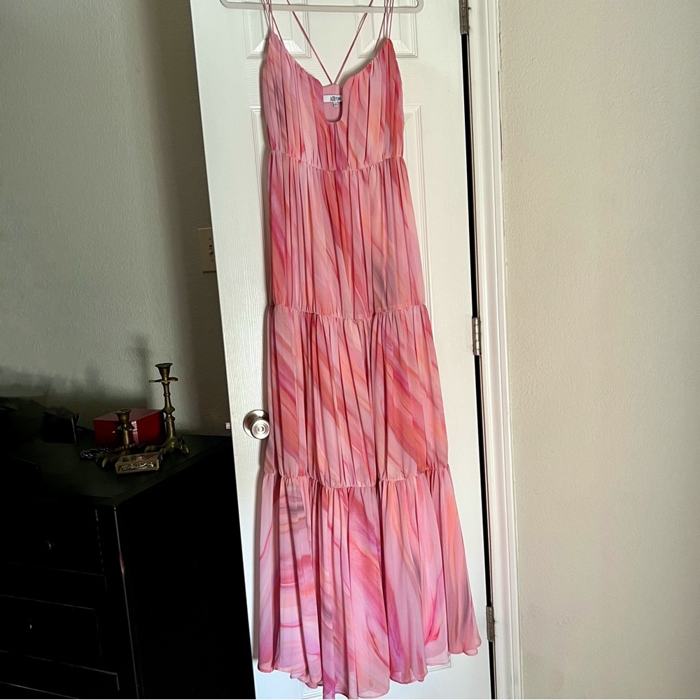 Aiifos Madeleine Pink Maxi Dress - size XS - Picture 5 of 9